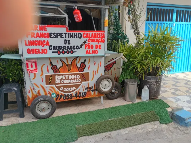 Carrinho de churrasco 