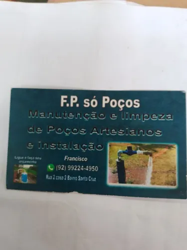 Manutenção e limpeza de poços artesianos e instalação 