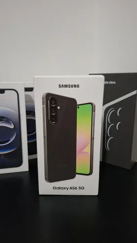 Samsung A56 256GB - LACRADO + NF e 01 ano de Garantia (APENAS VENDA)