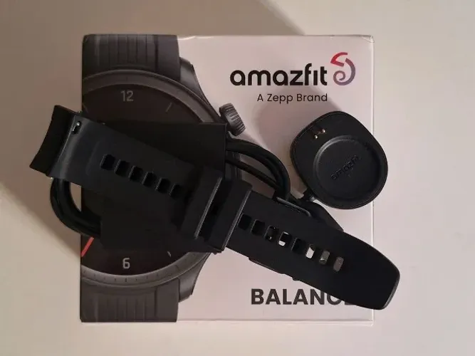 Pulseira e carregador Amazfit Balance