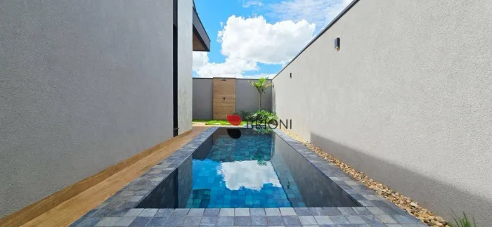 Casa térrea alto padrão no condomínio Alto do Castelo 2, em Ribeirão Preto - Imobiliária e