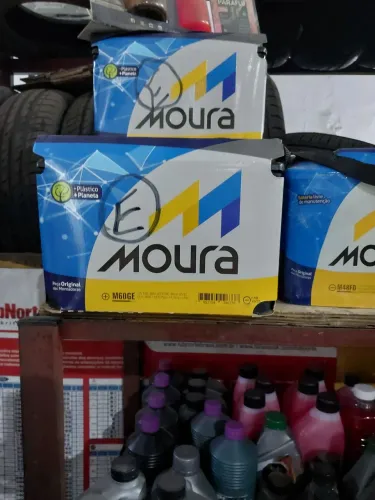 Troca de oleo baterias em até 10x moura zetta