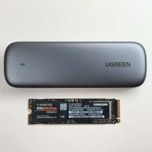 SSD Externo 2 TB Samsung 970 Evo Plus NVMe 3.500 MB/s USB HD Portatil Camera Foto Filmagem