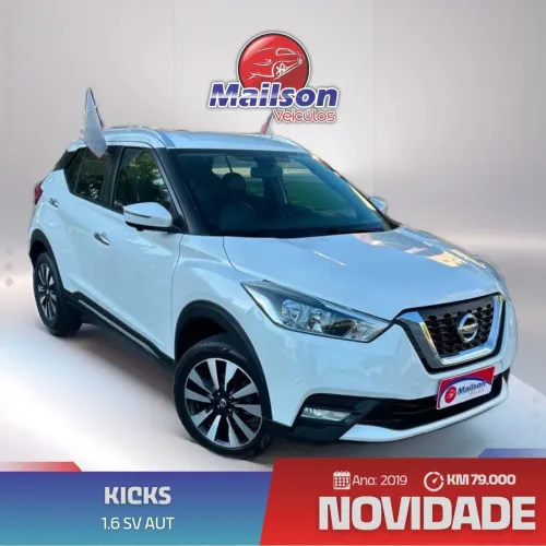 Nissan Kicks SV 1.6 16V Flexstar 5P Aut. 2019