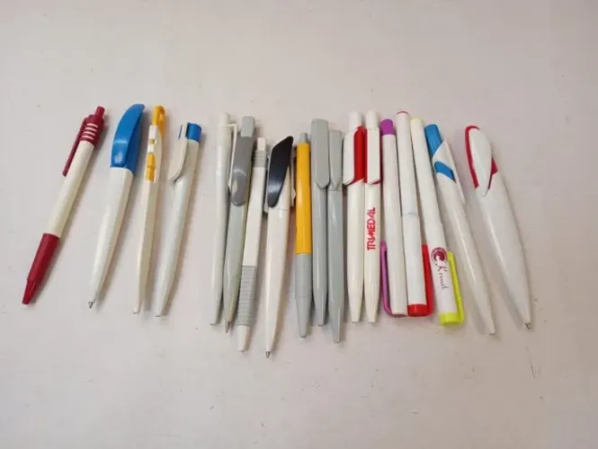 Kit Lote com 18 Canetas Vintage / Antigas (Para Coleção, Restauração ou Troca de Refil)