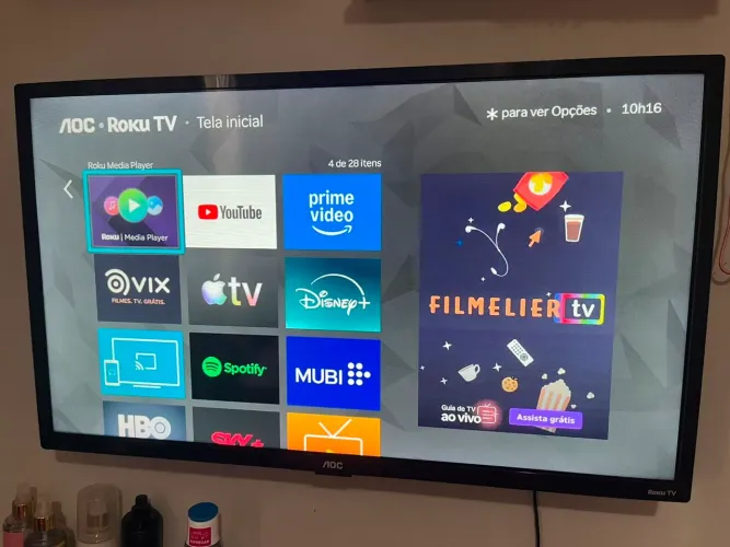 Tv 32 polegadas smart tv AOC