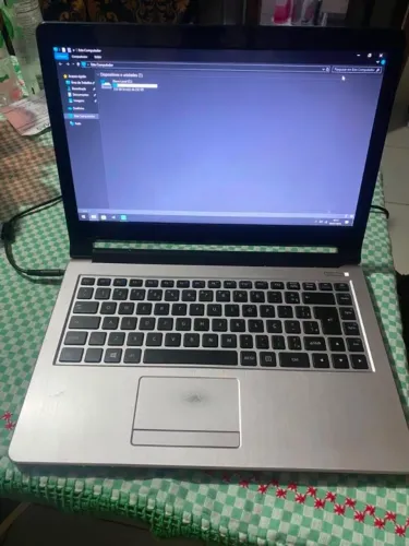 Notebook Positivo funcionando tudo