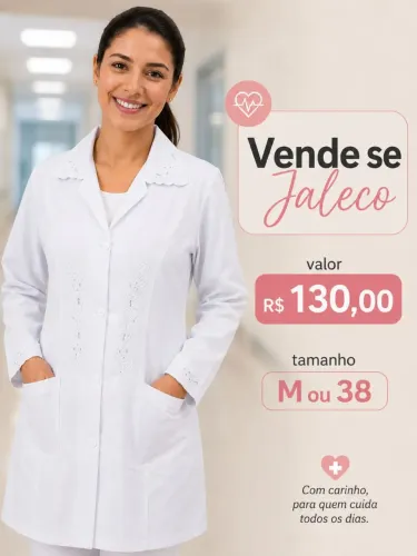 Vendo jaleco hospitalar