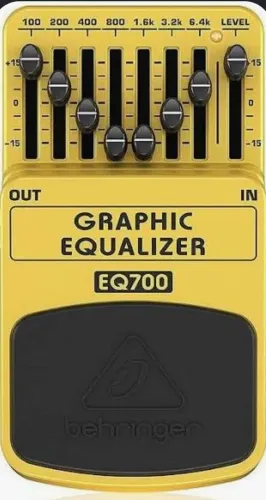 Pedal equalizer beringer 