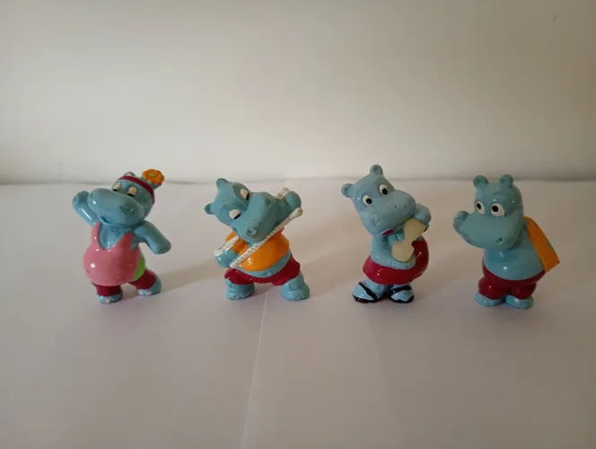 Kinder Ovo - Lote Miniaturas Hipopótamos