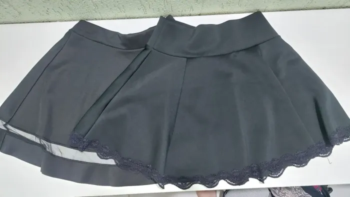 Kit com 2 Saias Rodadas - Tamanho P