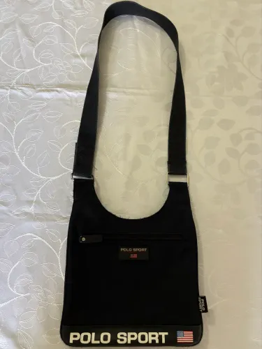 Bolsa Ralph Lauren Polo Sport Vintage Bag Azul-Marinho
