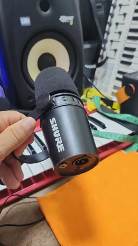 Microfone Shure Podcast