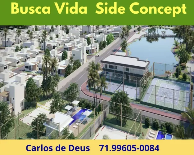 Imperdível: Casas Busca Vida Side Concept, 2 , 3 e 4 Quartos , 2 vagas, Abrantes...