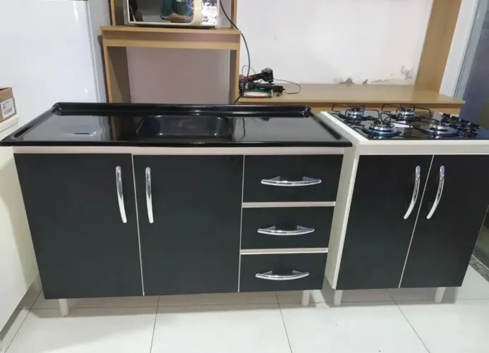 Pia completa e Cooktop completo novo