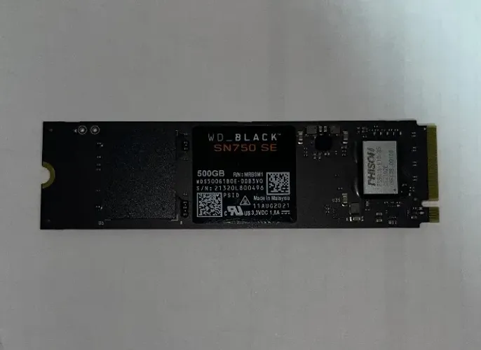 SSD 500GB Western Digital WD_BLACK SN750 SE