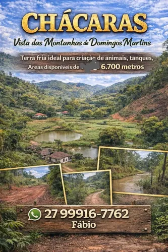 Áreas em Tijuco Preto -Domingos Martins, parcelo cartorio<br>Vista panorâmica das montanhas,