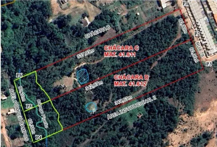 Vendo dois terrenos amplos no Bairro Paiaguás, em Várzea Grande/MT