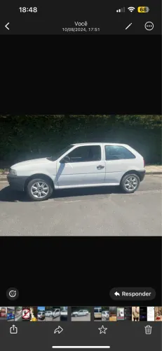 Volkswagen Gol Geração III Plus 1.0 MI 16V Gasolina Mec. 4P 2004