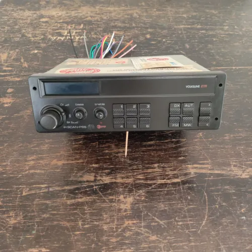 Rádio volksline ETR revisado e estalado bluetooth