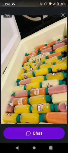 Suco natural, preventos ,festa, lanche