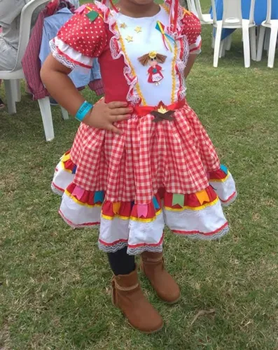 ? Vestido de luxo para Festa Junina ?