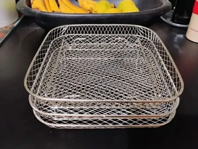 Rack de air fryer (3 grades de aço inoxidável)