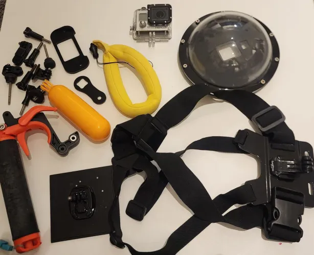 Câmera GoPro Hero3 e acessórios