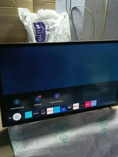 Smar tv samsung 32 polegadas funcionando 