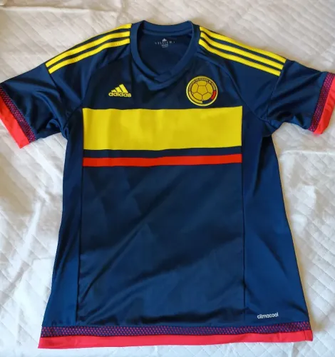 Camisa Seleção da Colômbia Azul 2016