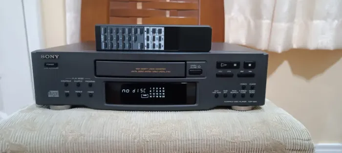 CD PLAYER SONY CDP-M33 EM EXCELENTE ESTADO!