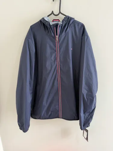 Jaqueta corta vento tommy hilfiger