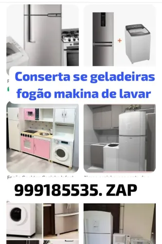Conserta se geladeiras frizes fogão makina de lavar 
