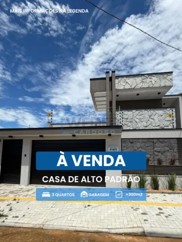 Casa de alto padrão com excelente acabamento em Gurupi TO
