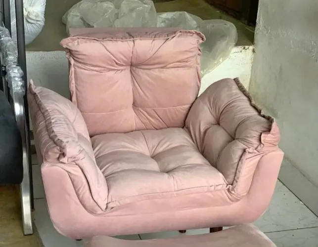 Poltrona rosa