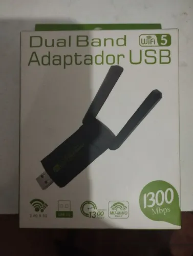 DUAL BAND adaptador de wi fi USB - USADO