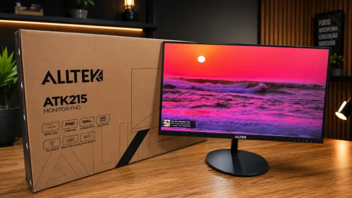 Monitor alltek 21.5 polegadas fullhd 100hz