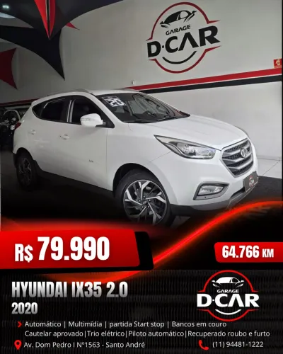 Hyundai IX35 GL 2.0 16V 2WD Flex Aut. 2020