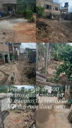 Vende-se casa com lote de 500 metros quadrados