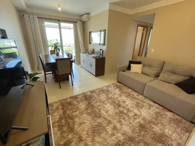 Apartamento para venda tem 77 metros quadrados com 3 quartos em Pacaembu - Cascavel - Para