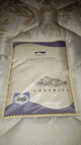 Cama box king completa Sealy