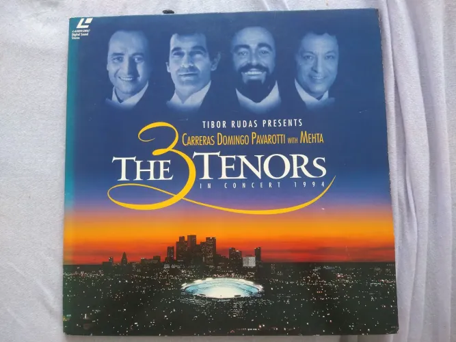 LaserDisc The 3 Tenors in Concert 1994
