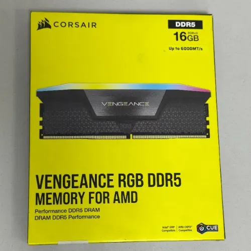 Memoria Ram 16gb DDR5 6000mhz CL 36 (2x8) Corsair Vengeance RGB