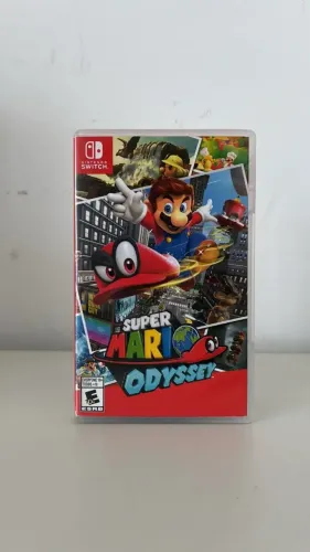 Super Mario Odyssey Nintendo Switch Mídia Física