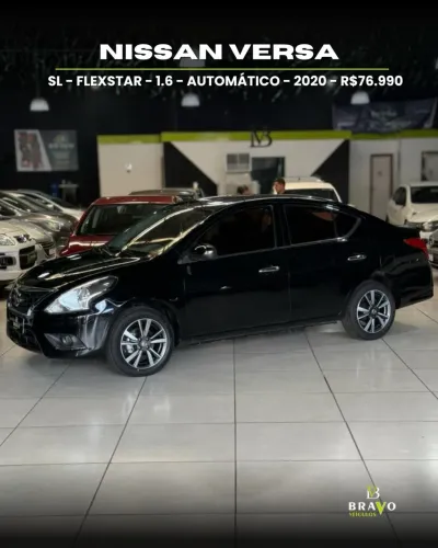 Nissan Versa SL 1.6 16V Flexstart 4P Aut. 2020