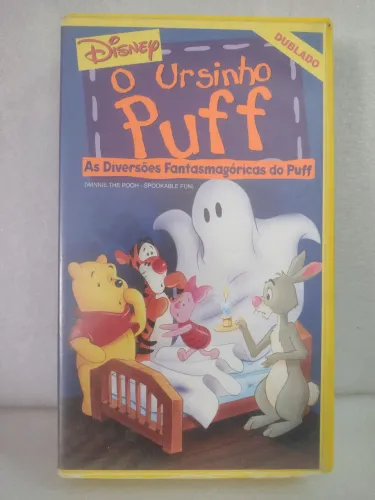 VHS Ursinho Puff - As diversões fantasmagórica do Puff
