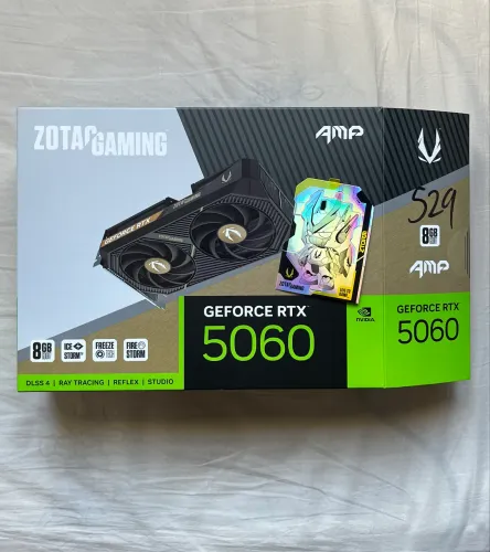 Placa de video RTX 5060 Zotac 8gb