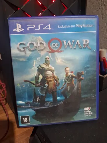 God of War 2018 - Final Fantasy 15 - The Last of Us (Jogos PS4 Semi Novos)
