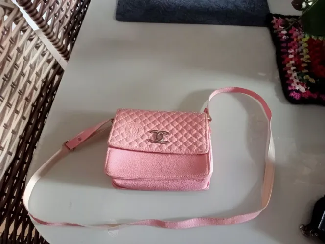 Bolsa rosa chic