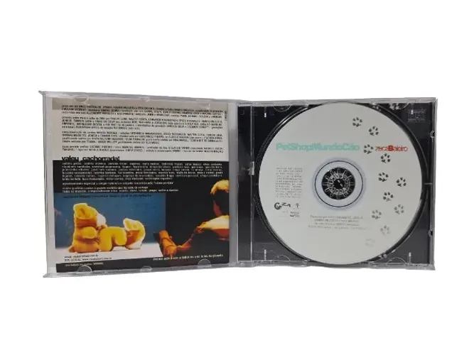CD Zeca Baleiro - Álbum Pet Shop Mundo Cão - Mídia original